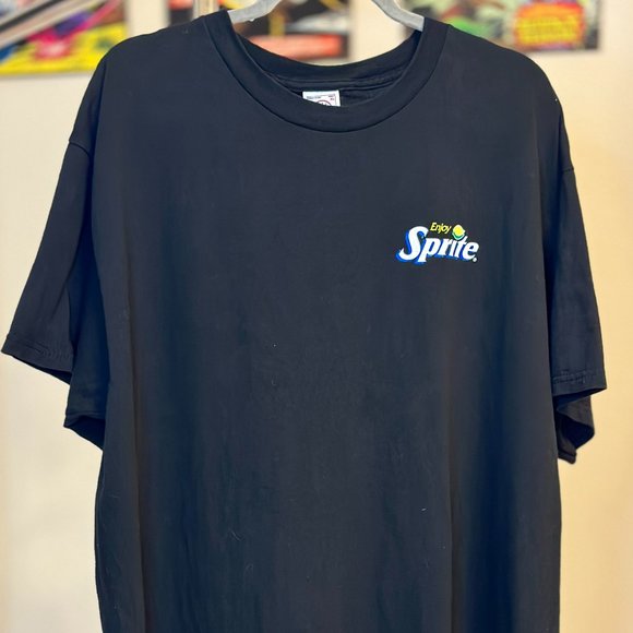 Vintage Sprite Promo T-Shirt XL  Coco Cola American Vintage - Picture 3 of 5